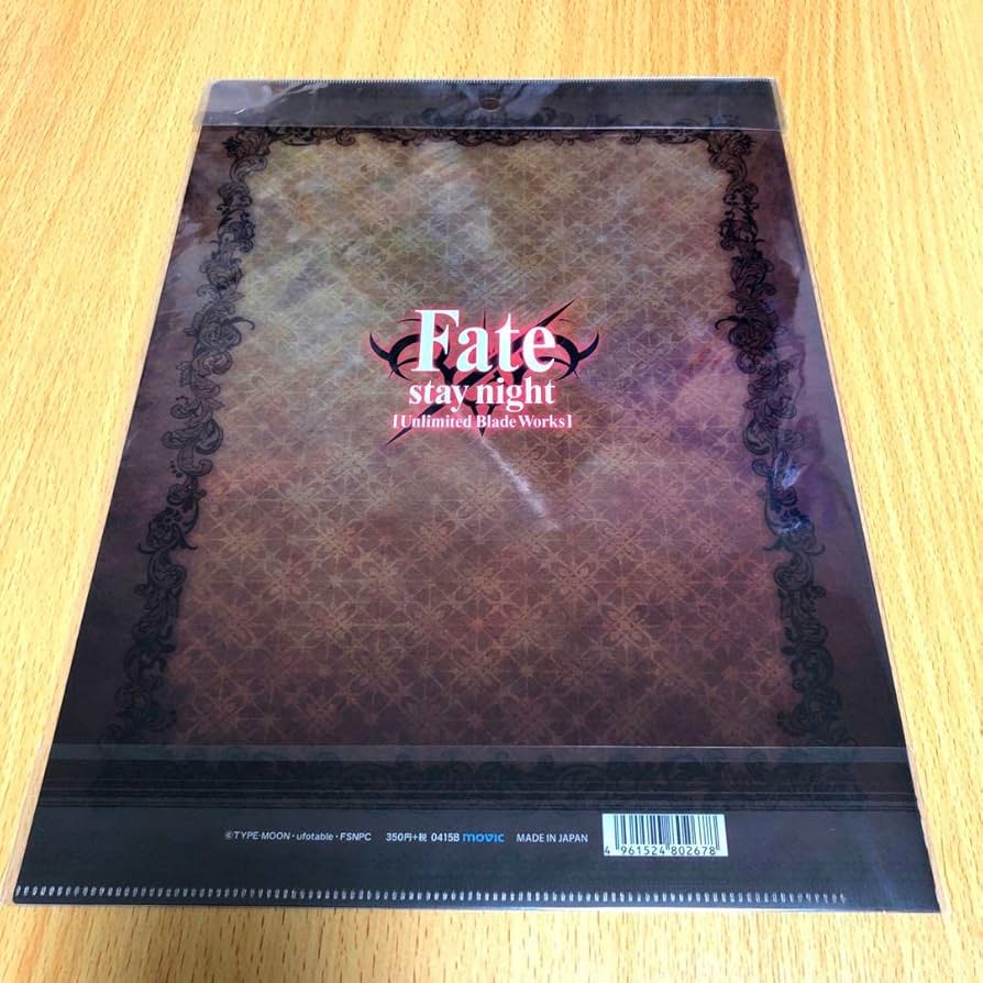fate zero stay night クリアファイル　グッズ fate zero stay night クリアファイル グッズ